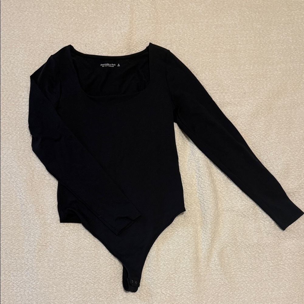 Black Long Sleeve Bodysuit